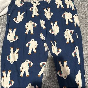 Men’s Christmas Yeti Pajama Joggers